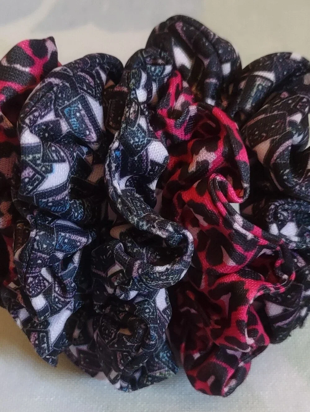Women Hair Scrunchie 5Pcs